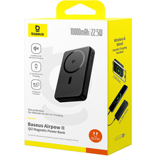 Powerbank BASEUS Airpow 2 Qi2 Magnetic 10000mAh 22.5W QC3.0+PD3.0 (P10080000123-00)