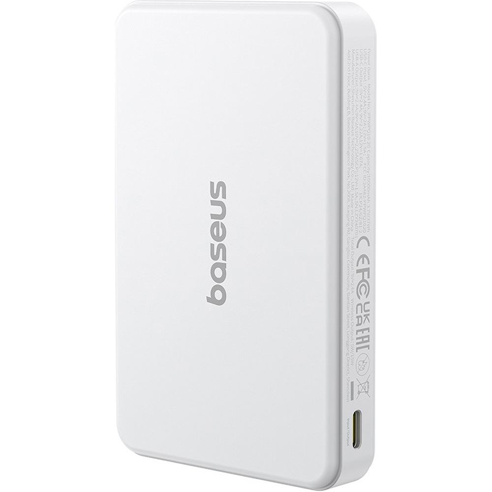 Powerbank BASEUS Airpow 2 Qi2 Magnetic 10000mAh 22.5W QC3.0+PD3.0 White (P10080000213-00) Торговая марка BASEUS