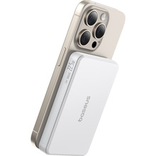 Powerbank BASEUS Airpow 2 Qi2 Magnetic 10000mAh 22.5W QC3.0+PD3.0 White (P10080000213-00)