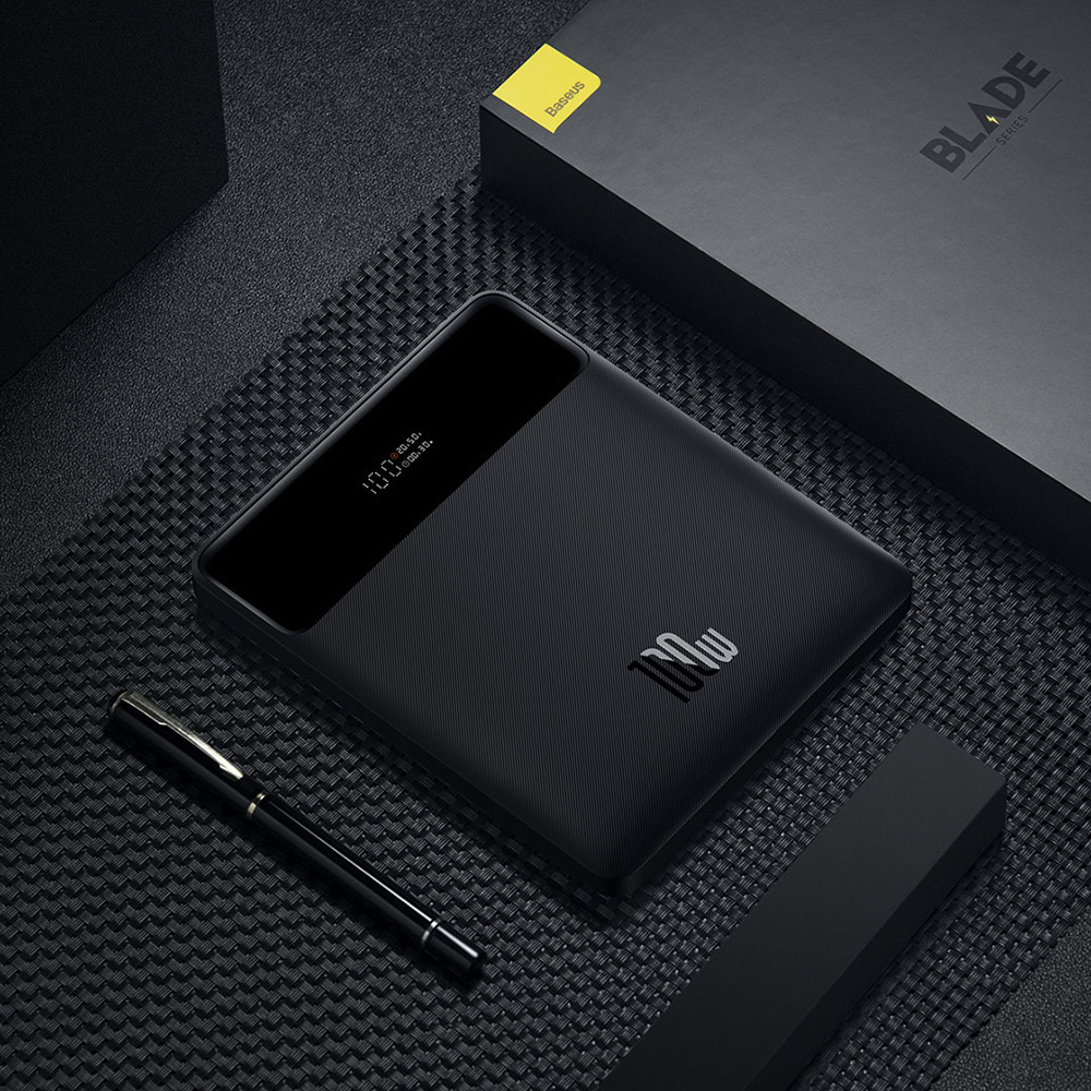Заказать Powerbank BASEUS Blade Power Digital Display HD Edition 20000mAh Black (PPBL000301)