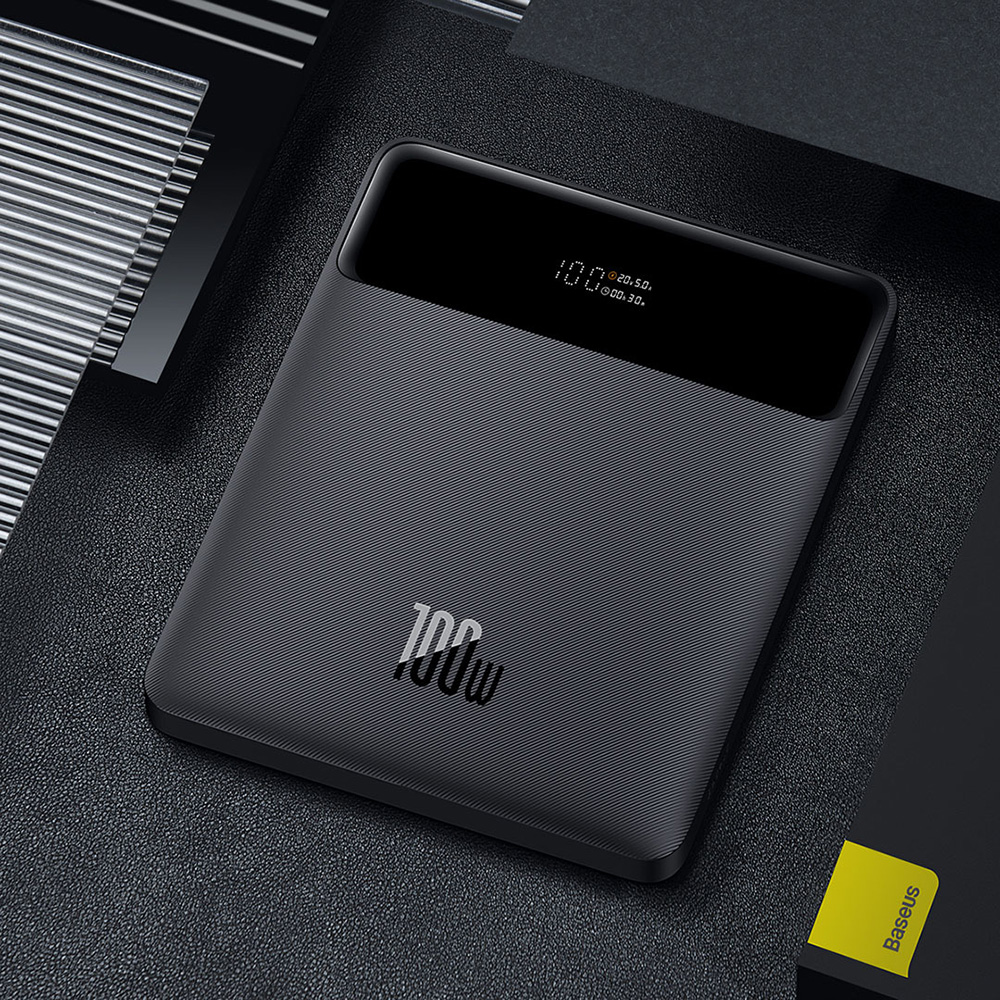 В Украине Powerbank BASEUS Blade Power Digital Display HD Edition 20000mAh Black (PPBL000301)