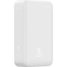 Powerbank BASEUS Magnetic Mini Wireless Fast Charge 20000mAh 20W White (PPCX150002)