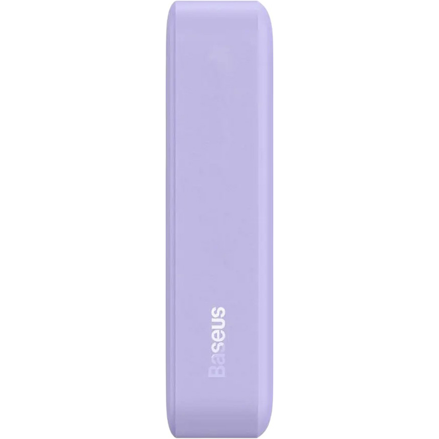 Powerbank BASEUS Magnetic Mini Wireless Fast Charge 20000mAh 20W Purple (PPCX150005) Входной разъем USB Type-C
