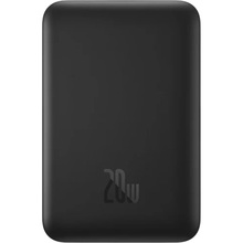 Powerbank BASEUS Magnetic Mini Wireless Fast Charge 10000mAh 20W Black (PPCX070001)