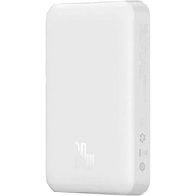 Powerbank BASEUS Magnetic Mini Wireless Fast Charge 10000mAh 20W White (PPCX070002)
