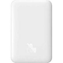 Powerbank BASEUS Magnetic Mini Wireless Fast Charge 10000mAh 20W White (PPCX070002)