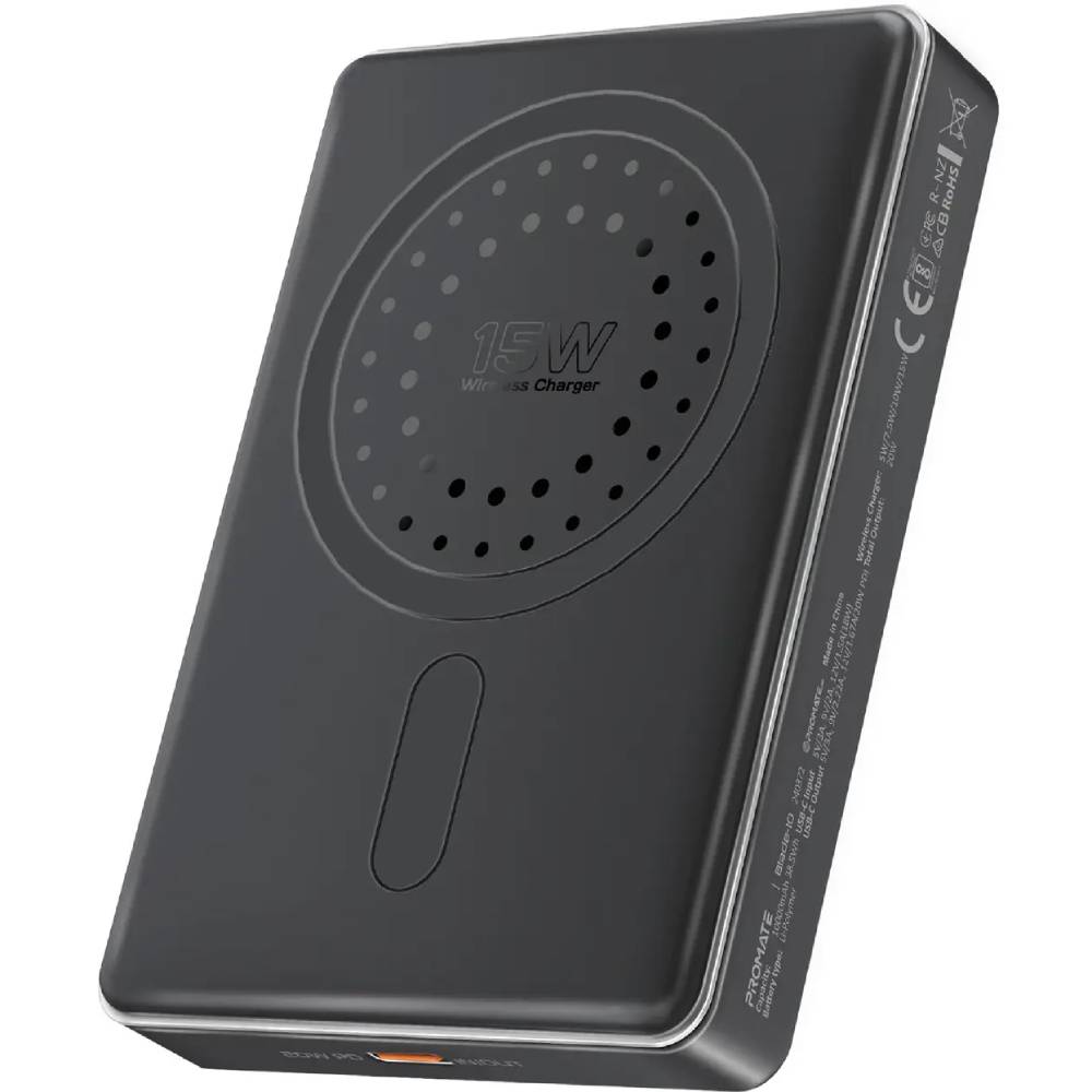 Powerbank PROMATE 10000mAh (blade-10.black)