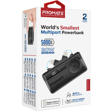 Powerbank PROMATE 5000mAh 20W (powerup-trio.black)