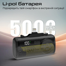 Powerbank PROMATE 5000mAh 20W (powerup-trio.black)