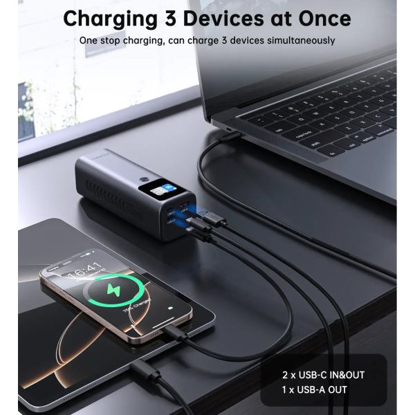 Фото Powerbank CHOETECH PD 27000mAh 140W (B670)