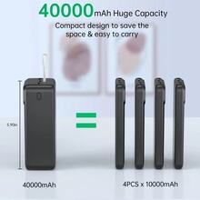 Powerbank CHOETECH PD 40000mAh 22.5W (B731)