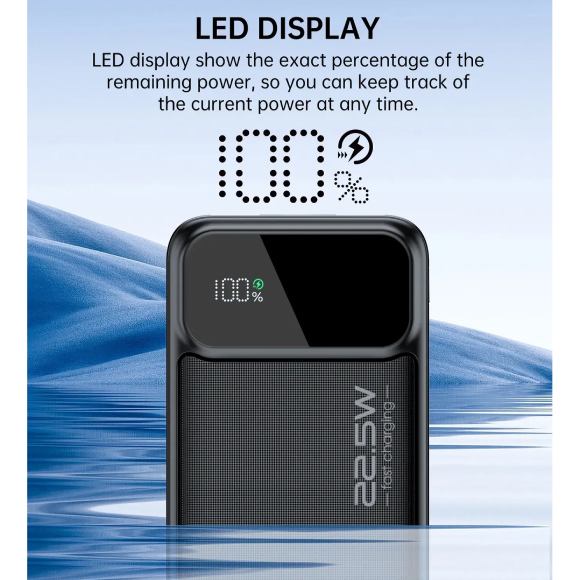 Зображення Powerbank CHOETECH PD 40000mAh 22.5W (B731)