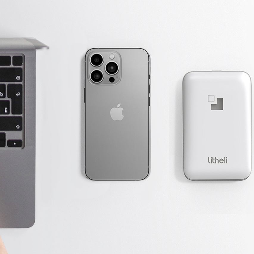 Powerbank LITHELI 10000 mAh 45 W (U20BY01-0U000) Вхідний роз'єм USB Type-C