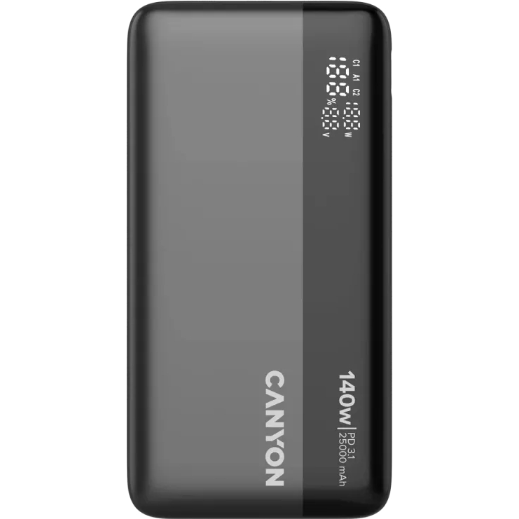 Powerbank CANYON OnPower 240 25000mAh Dark Grey (CNS-CPB240) Powerbank CANYON OnPower 240 25000mAh Dark Grey (CNS-CPB240)