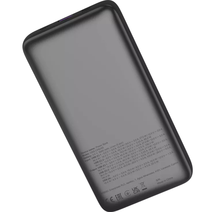 В Україні Powerbank CANYON OnPower 240 25000mAh Dark Grey (CNS-CPB240)