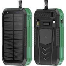 Powerbank AURA NRG-40SE ARM SOLAR 40000 mAh Dynamo charging Green (PBANRG40SEG)