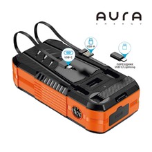 Powerbank AURA NRG-40SE ARM SOLAR 40000 mAh Dynamo charging Green (PBANRG40SEG)