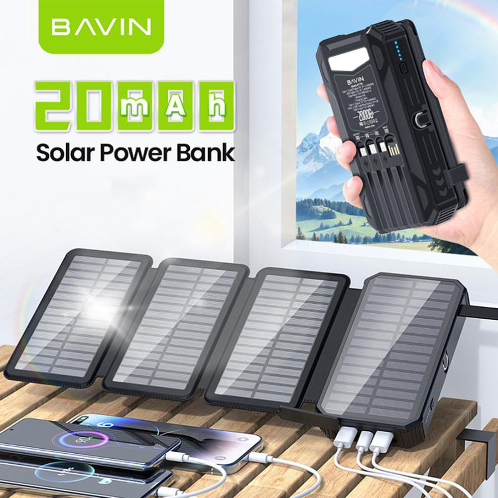 Рowerbank BAVIN PC1119 20000 mAh 10W Black (Y-PC1119 BK) Тип аккумулятора Li-Pol