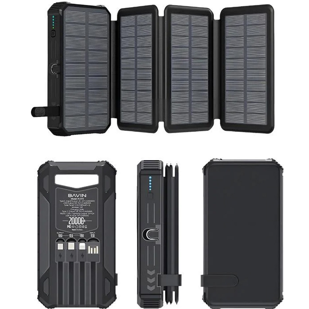 Рowerbank BAVIN PC1119 20000 mAh 10W Black (Y-PC1119 BK) Емкость 20000