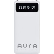 Powerbank AURA NRG10 10000 mAh 10W White (PBANRG10W)