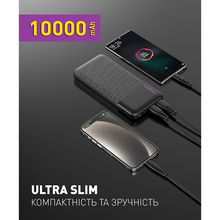 Powerbank Y-KRYPTONE N-13 10000 mAh ULTRA Slim Black (YK-N13-B)