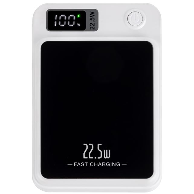 Powerbank AURA NRG10W 10000 mAh 22.5W White (PBANRG10WW)