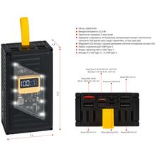 Powerbank AURA NRG-P20 20000 mAh 22.5W Black (PBANRG-P20B)