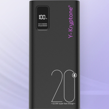Powerbank Y-KRYPTONE GT-23 20000 mAh Black (YK-GT23-B)