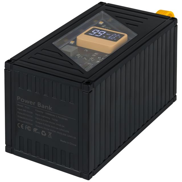 Powerbank AURA NRG-P50 50000 mAh 22.5W Black (PBANRG-P50B) Комплектация  Powerbank, зарядный кабель