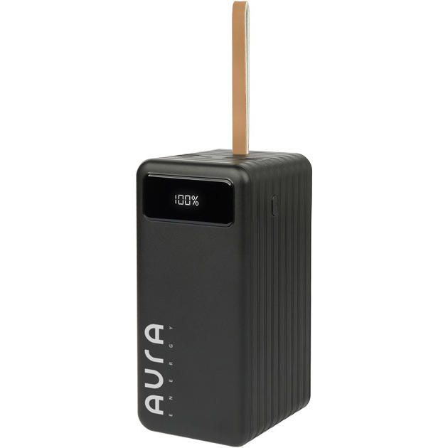 Powerbank AURA NRG-P100 100000 mAh Black (PBANRG-P100B) Powerbank AURA NRG-P100 100000 mAh Black (PBANRG-P100B)
