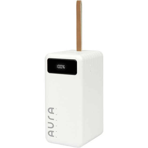 Powerbank AURA NRG-P100 100000 mAh White (PBANRG-P100W) Powerbank AURA NRG-P100 100000 mAh White (PBANRG-P100W)