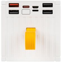 Powerbank AURA NRG-P50 50000 mAh 22.5W White (PBANRG-P50W)