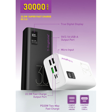 Powerbank Y-KRYPTONE GT-33 30000 mAh White (YK-GT33-WH)