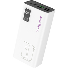 Днепр купить Powerbank Y-KRYPTONE GT-33 30000 mAh White (YK-GT33-WH)