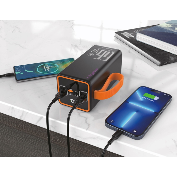 Powerbank Y-KRYPTONE GT-52 50000 mAh Black (YK-GT52L-B) Торговая марка Y-Kryptone