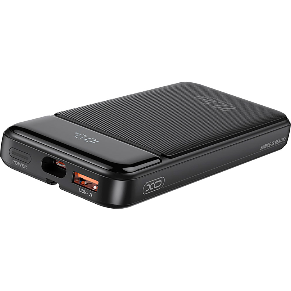 Powerbank XO 10000mAh PR274 Black (6975837582347) Тип акумулятора Li-Pol