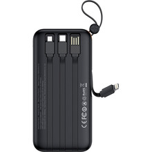 Powerbank XO 10000mAh PR278 Black (6975837582804)