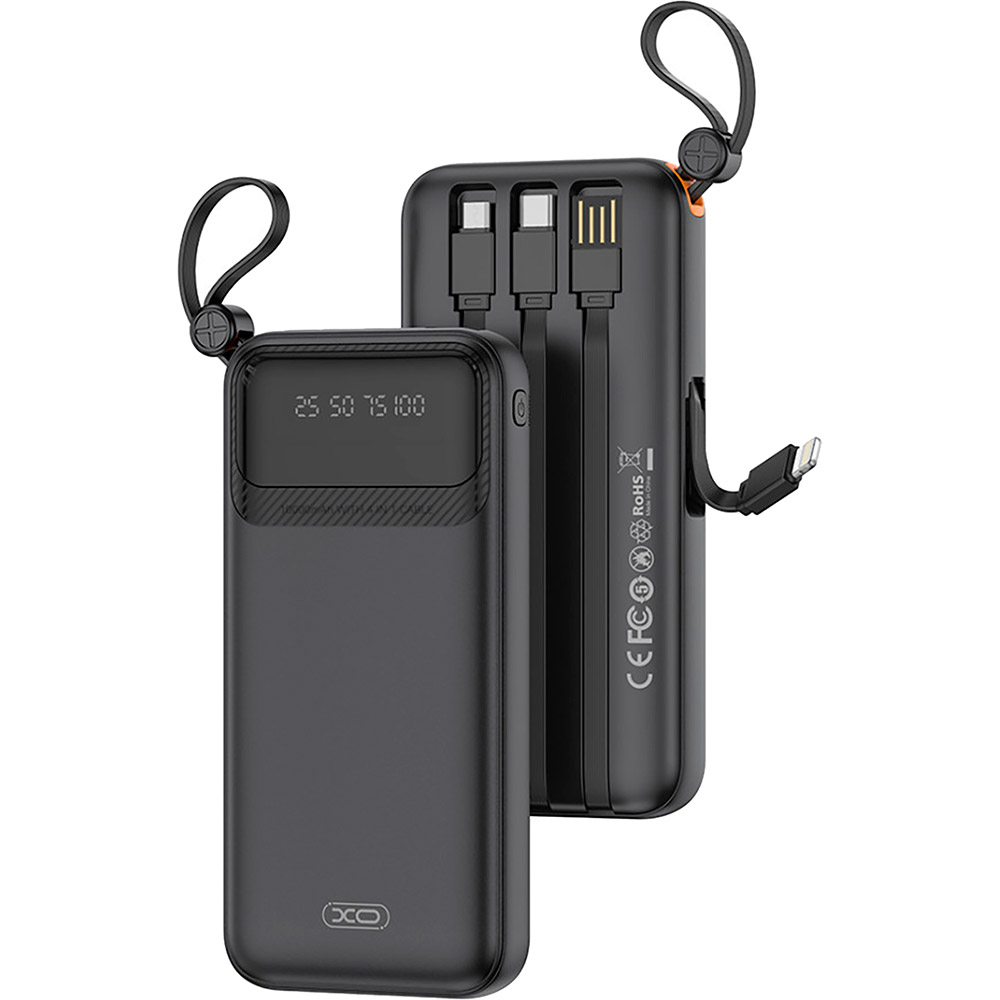 Powerbank XO 10000mAh PR278 Black (6975837582804)
