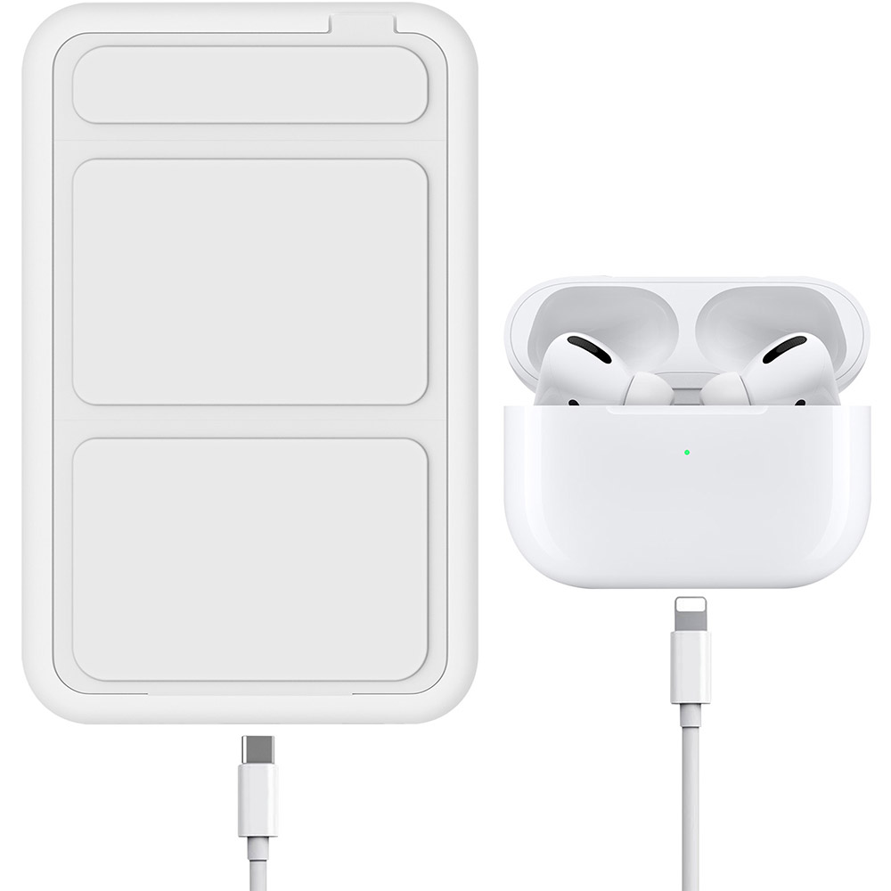 Powerbank PROOVE Hyperion 20W 10000 mAh 2025 White (PBHN15020002) Тип акумулятора Li-Pol