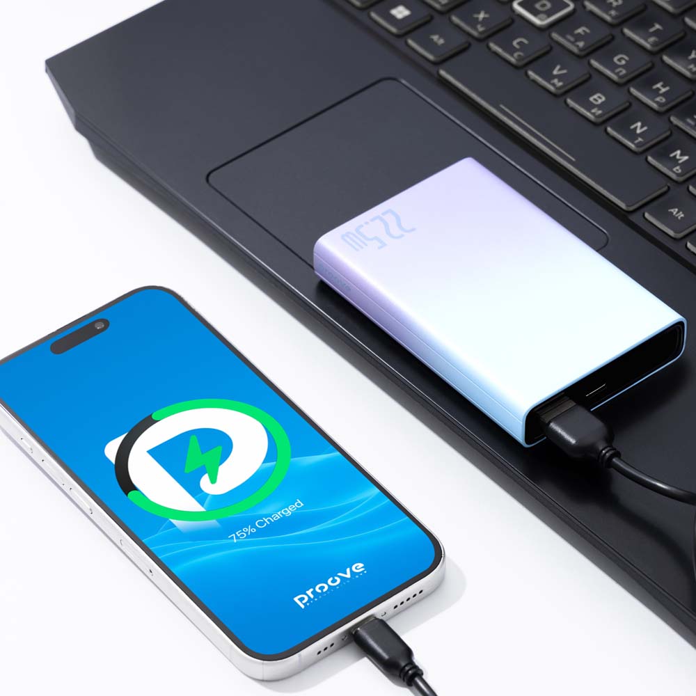 Powerbank PROOVE Hyper Flux Plus 22.5W 10000mAh Gradien (PBF122120009)t Тип аккумулятора Li-Pol