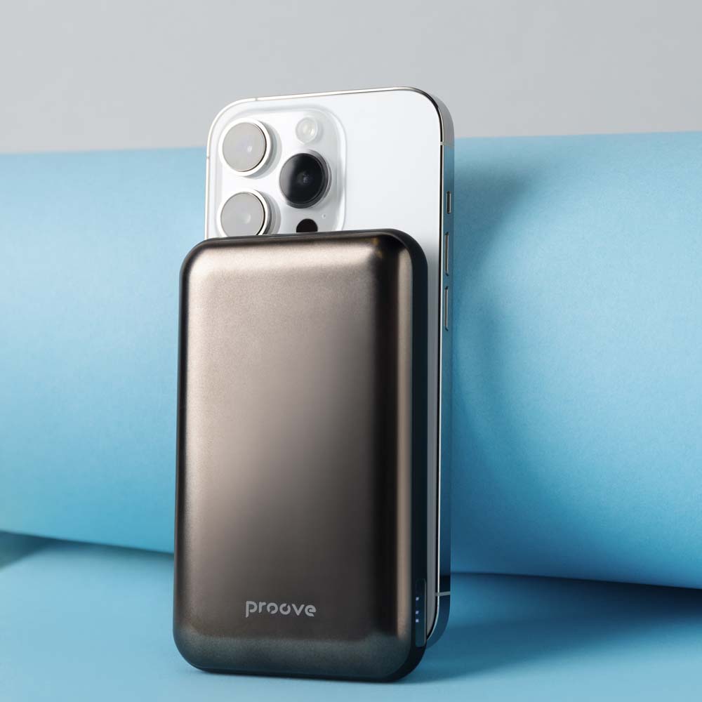 Powerbank PROOVE Vibe Energy Plus 22.5W 10000 mAh Black (PBVE15012203) Тип аккумулятора Li-Pol