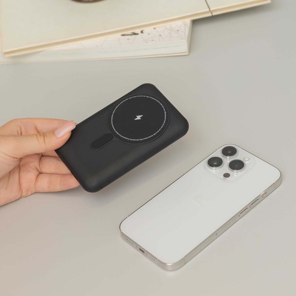 Powerbank PROOVE Vibe Energy Plus 22.5W 10000 mAh Black (PBVE15012203) Входной разъем USB Type-C