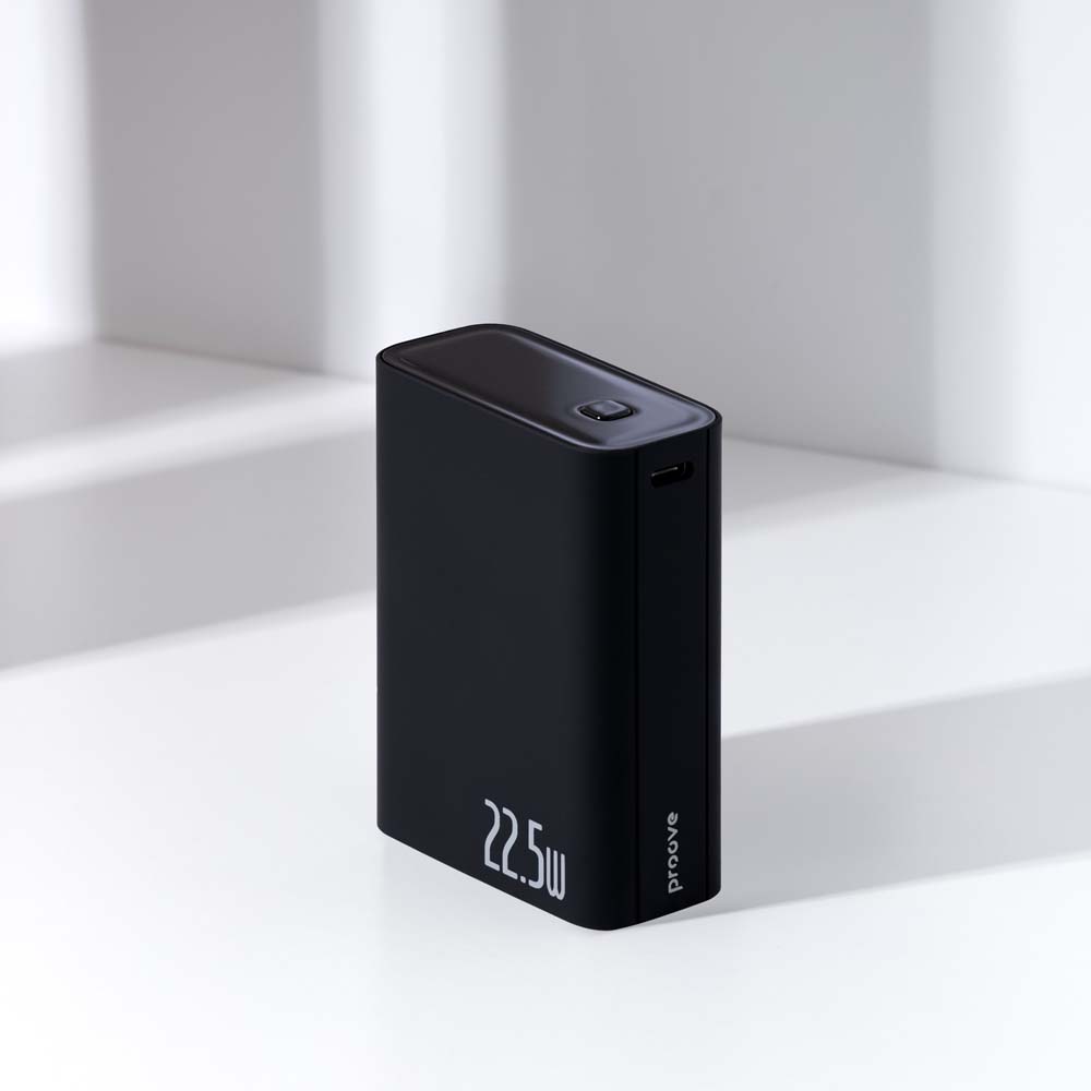 Powerbank PROOVE Hyper Flux Plus 22.5W 20000mAh Black (PBF222120001) Ємність 20000