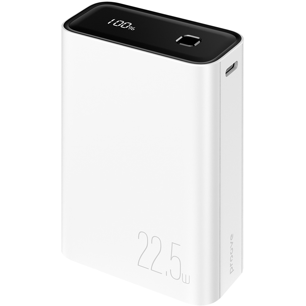 Powerbank PROOVE Hyper Flux Plus 22.5W 20000mAh White (PBF222120002)