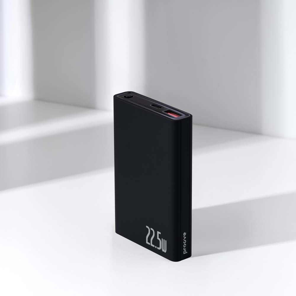 Powerbank PROOVE Hyper Flux Plus 22.5W 10000 mAh Black (PBF122120001) Емкость 10000