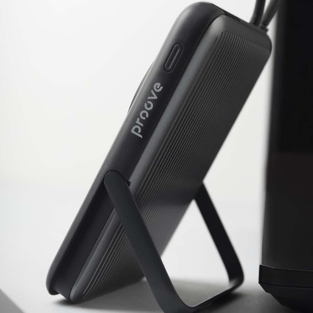 Внешний вид Powerbank PROOVE Moon Rock 2 in 1 22.5W 10000mAh Gray (PBR122012105)