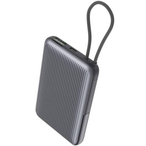 Powerbank PROOVE Moon Rock 2 in 1 22.5W 10000mAh Gray (PBR122012105) Тип аккумулятора Li-Pol