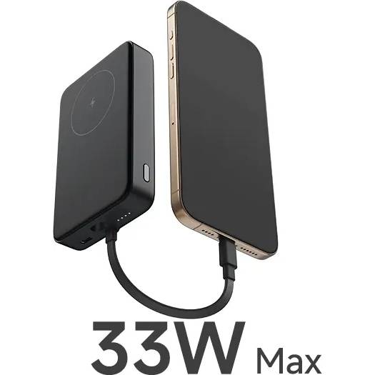 Powerbank XIAOMI 10000mAh 33W Magnetic Int/Cable Gray (BHR9823GL) Ємність 10000