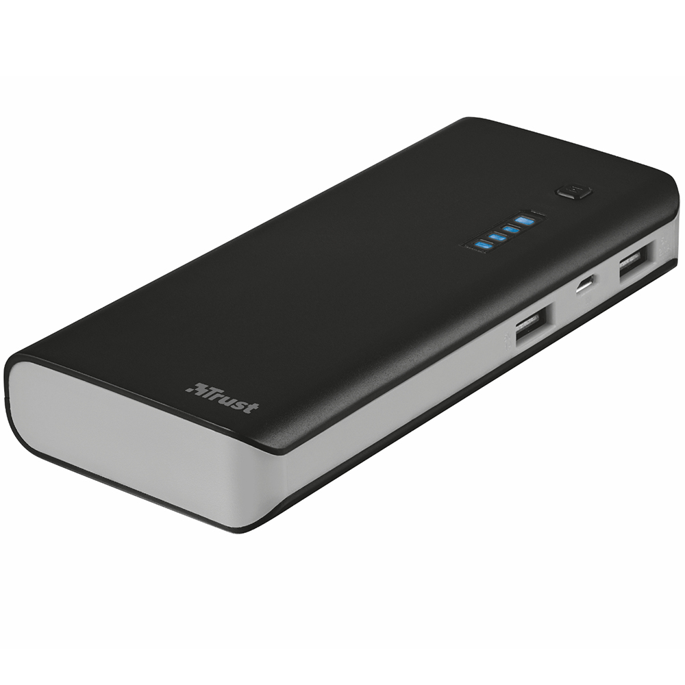 Powerbank TRUST Primo 10000 black (21149) Входной разъем micro-USB