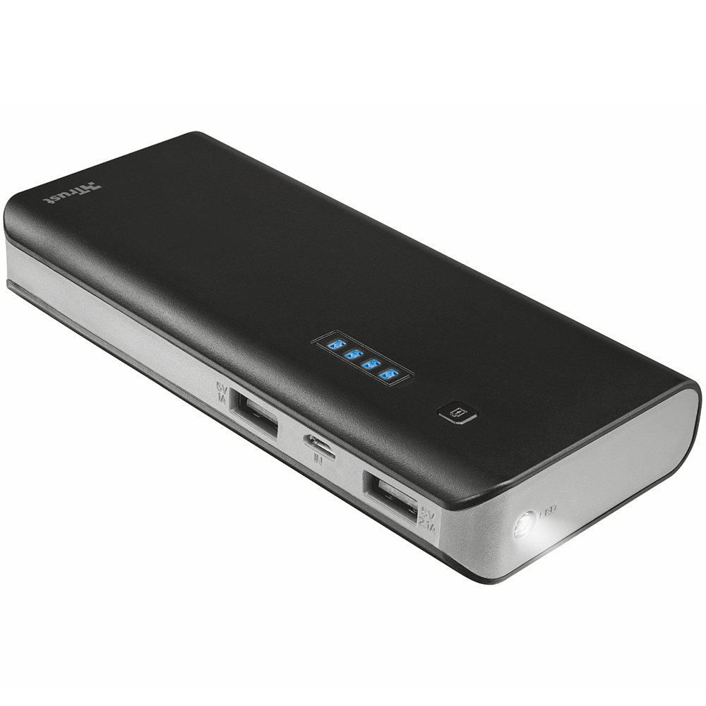 Powerbank TRUST Primo 10000 black (21149)